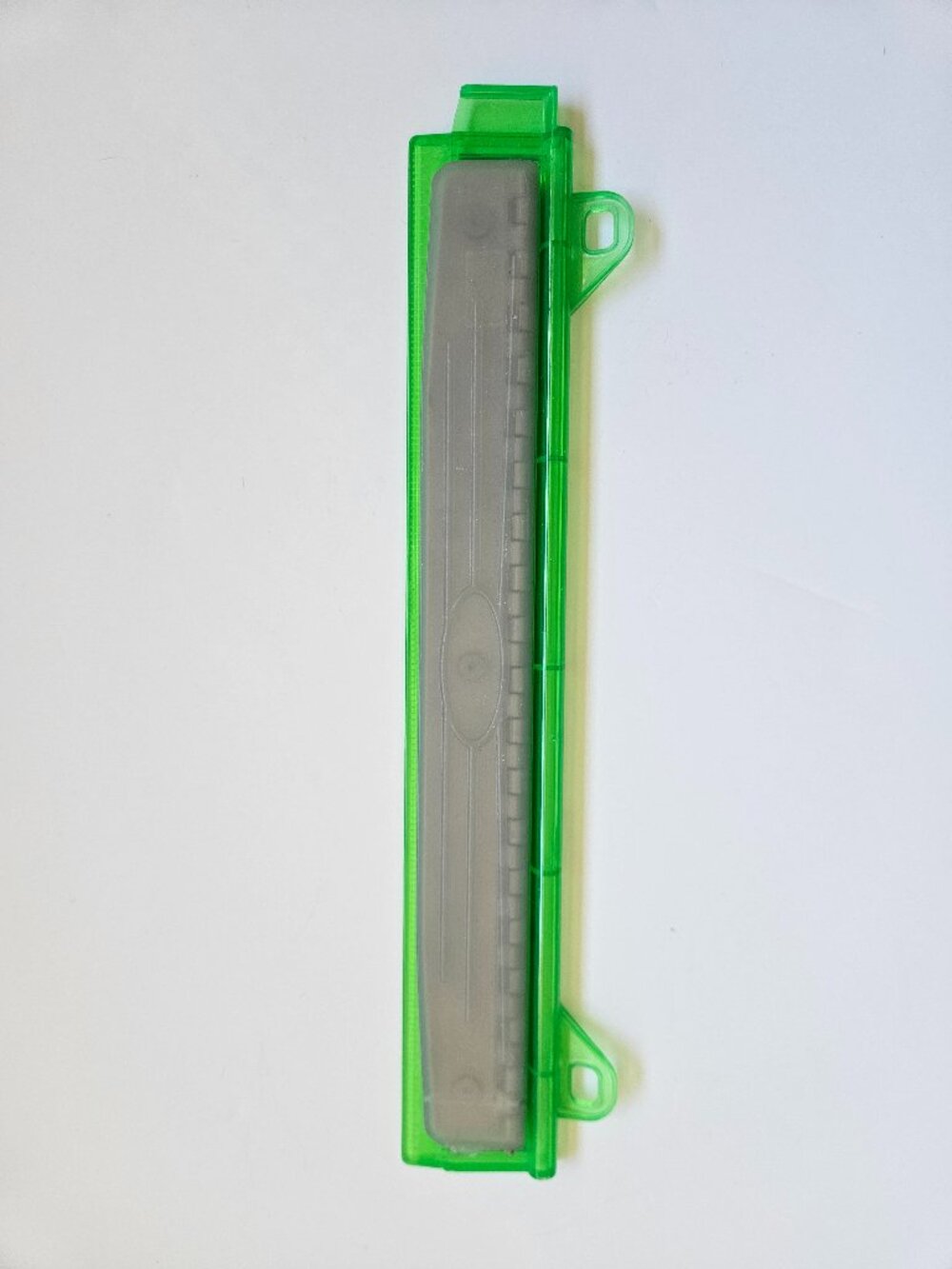 Binder 3 Hole Punch Green 10" Ruler Case